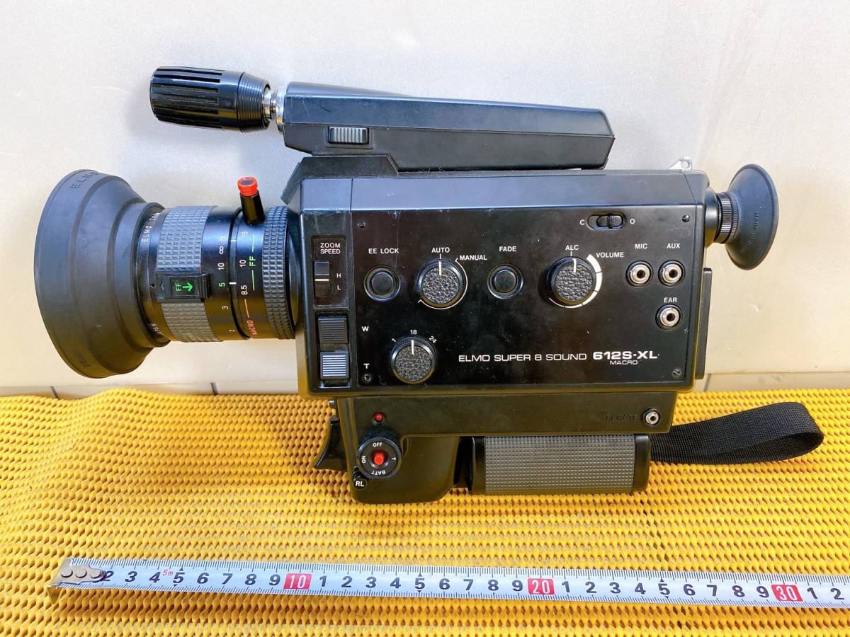 貴重 レトロ ELMO エルモ SUPER8SOUND 612S・XL フィルムカメラ 貴重 レトロ ELMO エルモ SUPER8SOUND 612S・XL フィルムカメラ