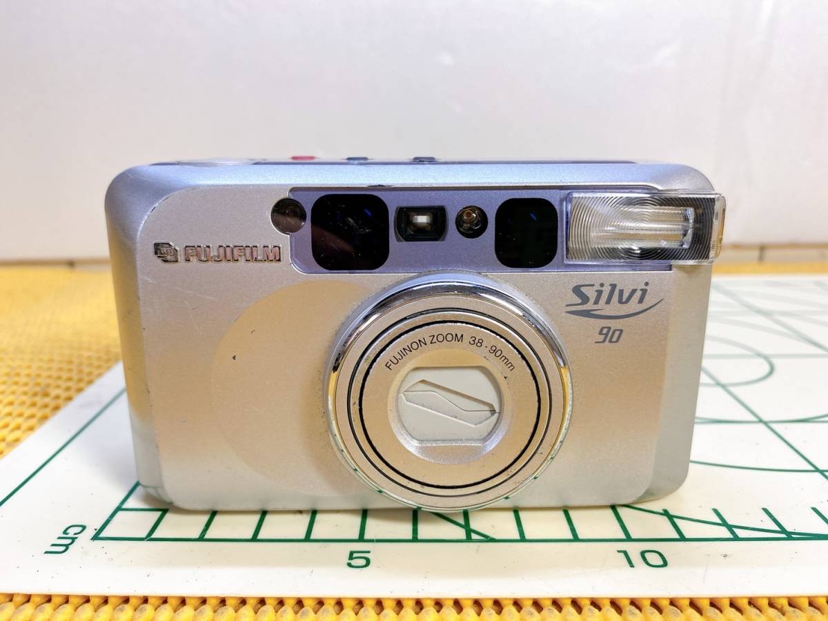 送料520円！ 貴重 FUJIFILM 富士フィルム フジフィルム Silvi 90 フィルムカメラ コンパクトカメラ 長期保管品_画像1