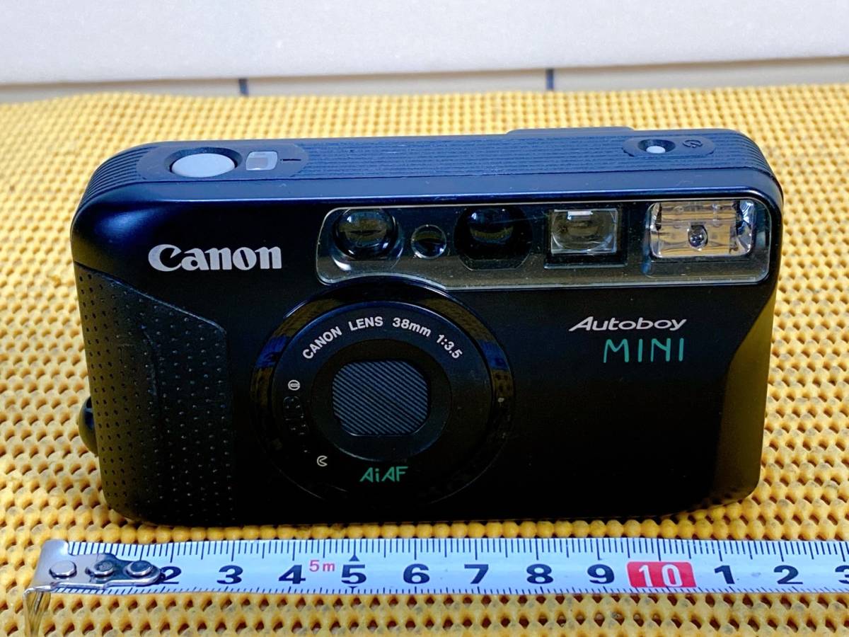 送料520円！　貴重　Canon　キャノン　Autoboy MINI　38mm　フィルムカメラ　コンパクトカメラ　長期保管品　現状品