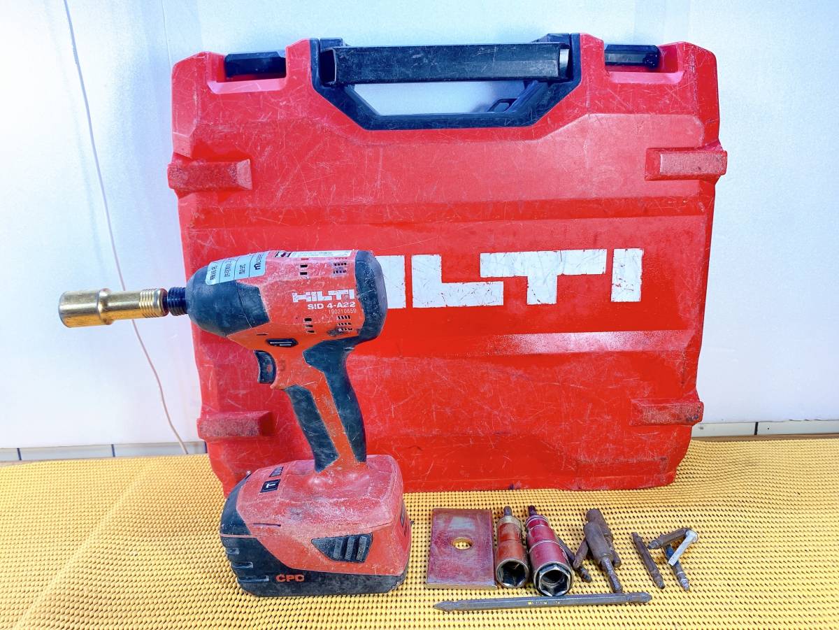 貴重 HILTI ヒルティ 充電式 インパクトドライバー SID 4-A22 ケース付き