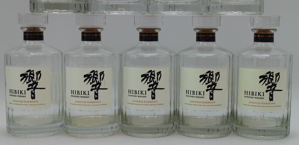 空瓶 サントリー響ジャパニーズハーモニー12本セット-