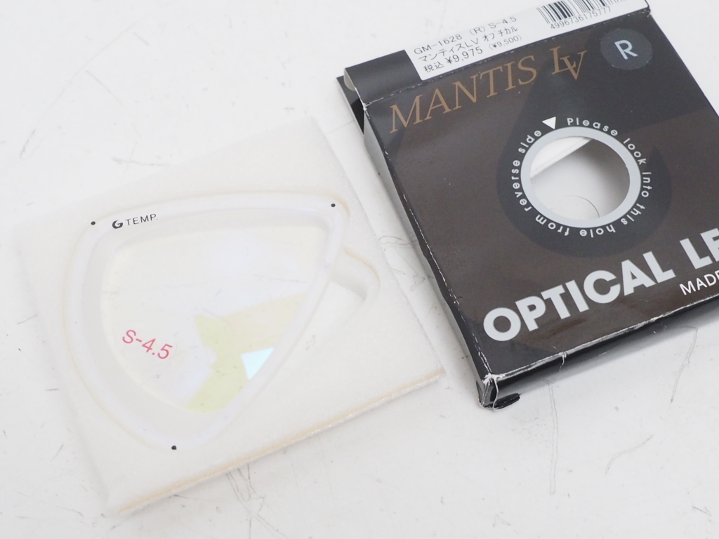 USED GULLga Le Mans tisLV for Opti karu lens -4.5 ( right for ) rank A scuba diving supplies [KB38634]