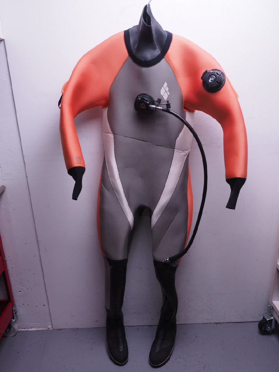 USED SunFan サンファン ドライスーツ DURA-TEC α メンズ 168cm/68kg