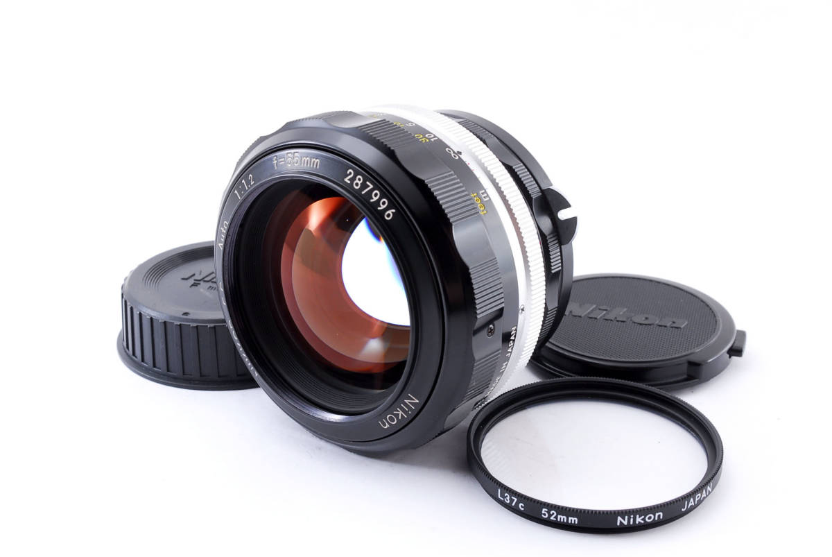 [美品・完動品] Nikon Nikkor-S.C SC Auto 55mm F/1.2 MF 非Ai 1001824_画像1