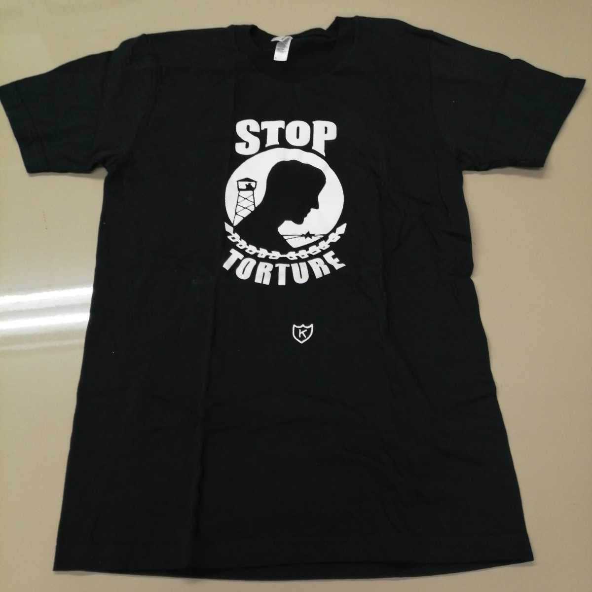 B06 バンドTシャツ　Kレーベル　stop torture_画像1