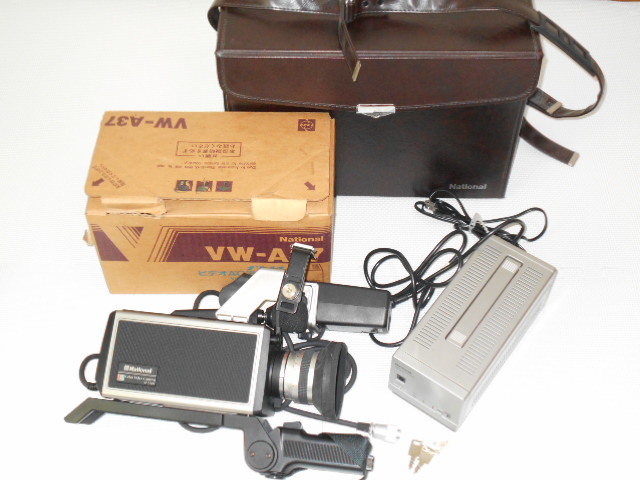 National カラービデオカメラ VZ-C600＋ビデオACアダプタ VW-A37 動作