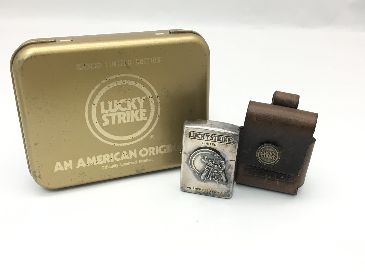 □ Zippo ラッキーストライク LIMITED EDITION限定 No.0135 オイル