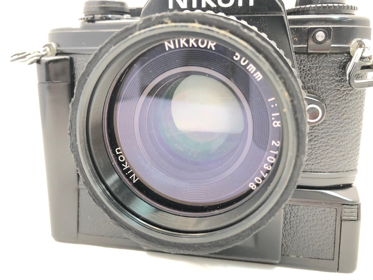 Nikon EM NIKKOR 50mm 1:1.8 / SPEEDLIGHT SB-15 一眼レフカメラ 付属品 など ジャンク 中古【sw0604104】_画像2