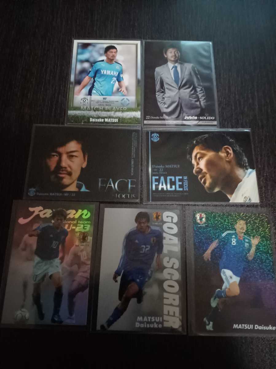 ヤフオク 松井大輔７枚 横浜ｆｃ ジュビロ磐田 京都サン