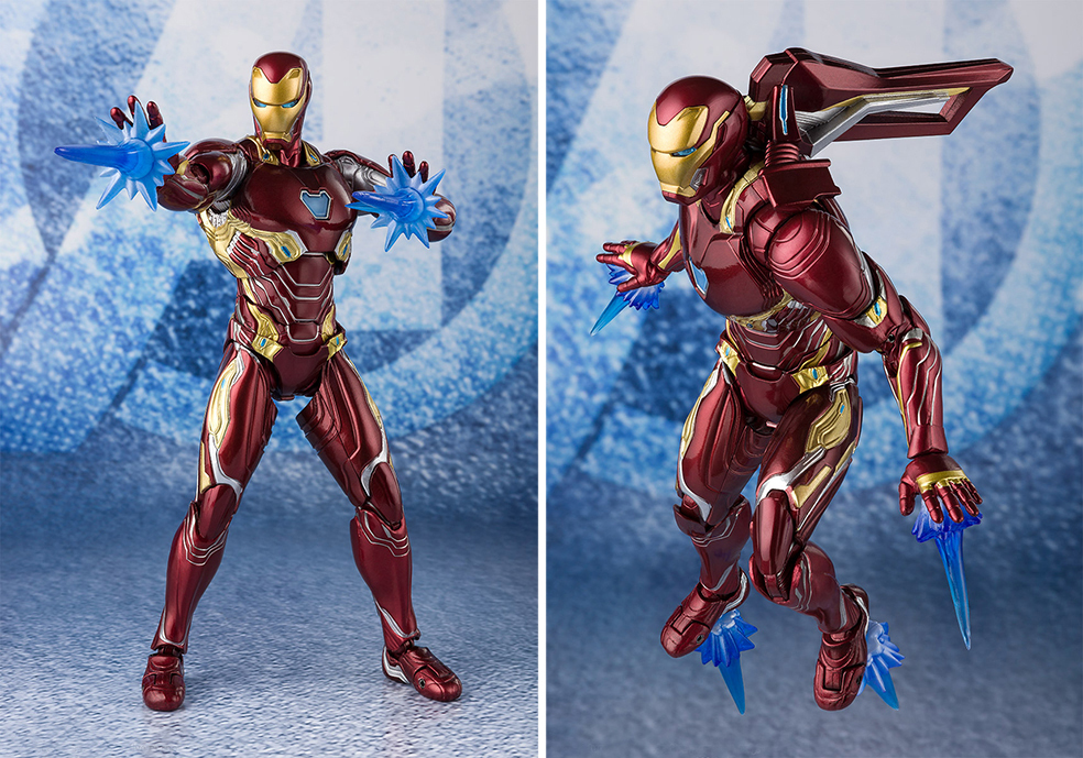 S.H.フィギュアーツ「アイアンマン・マーク50・ナノウェポンセット2（アベンジャーズ・エンドゲーム）」開封品！S.H.Figuarts_画像7