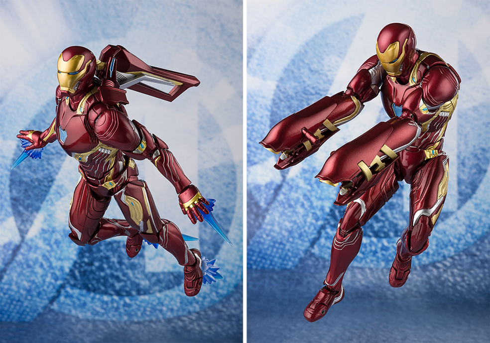 S.H.フィギュアーツ「アイアンマン・マーク50・ナノウェポンセット2（アベンジャーズ・エンドゲーム）」開封品！S.H.Figuarts_画像8