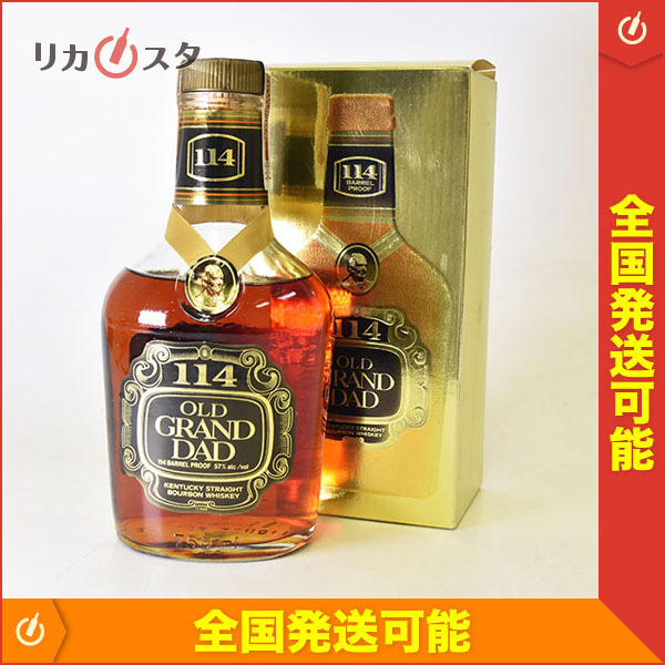 蔵出・開栓済残量約7割】OLD GRAND DAD オールドグランダッド114