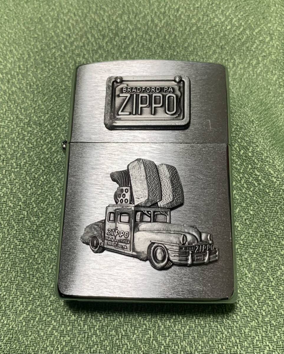 ZIPPO ジッポー カー メタル劣化あり 現状品-