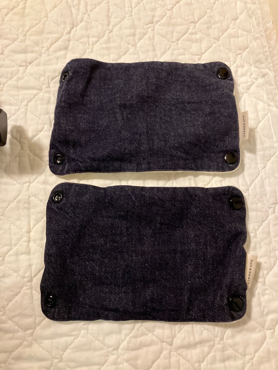 サンアンドビーチ sun&beach 抱っこ紐 denim navy(OM-1) デニム