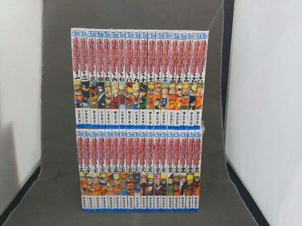 Narutoナルト漫画 1〜72全巻 七代目火影と緋色の花つ月 列の書