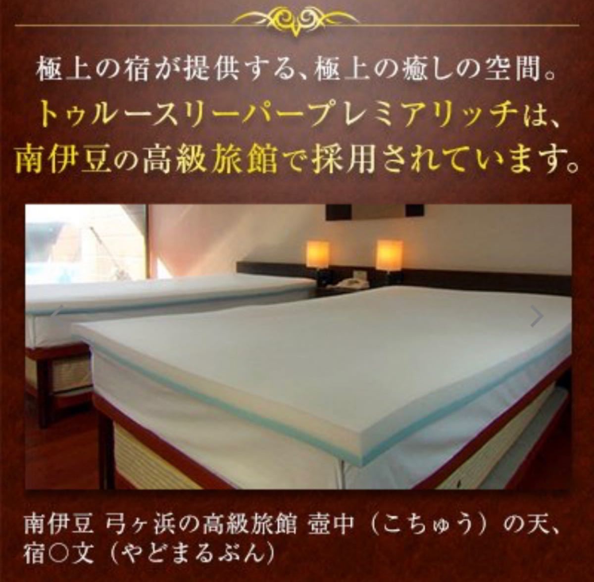 トゥルスリーパー プレミアリッチ セミダブルサイズ 新品 | contifarma.pe