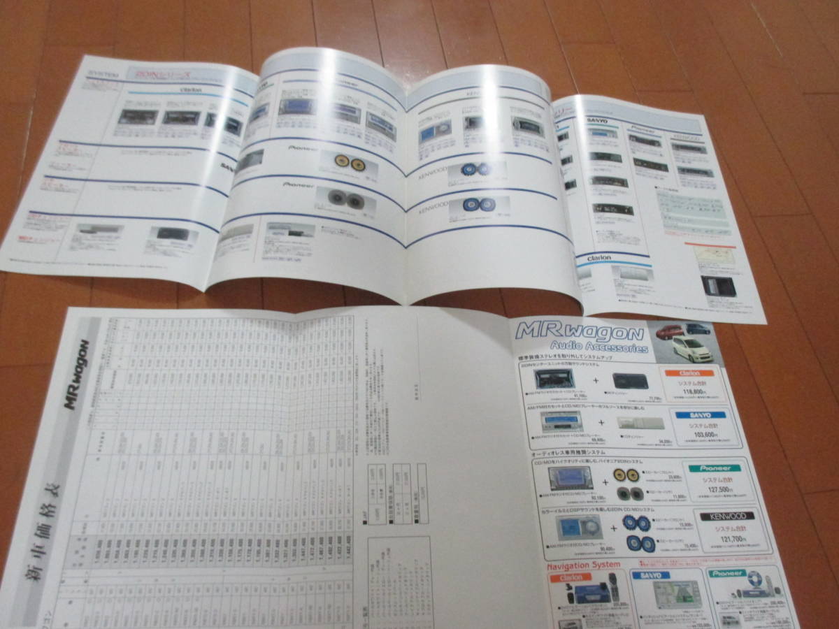 家20391　カタログ　■スズキ■ＭＲ　ワゴン　OP　オプションパーツ■2001.12　発行　_画像3