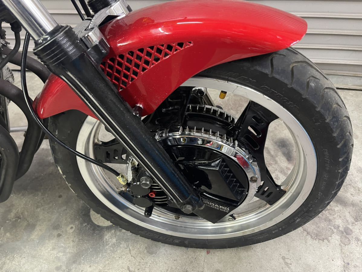 CBX400F NC07 2型赤白カラー 絶好調 車検付 室内保管 外装 CBX400F NC07 2型赤白カラー 絶好調 車検付 室内保管 外装