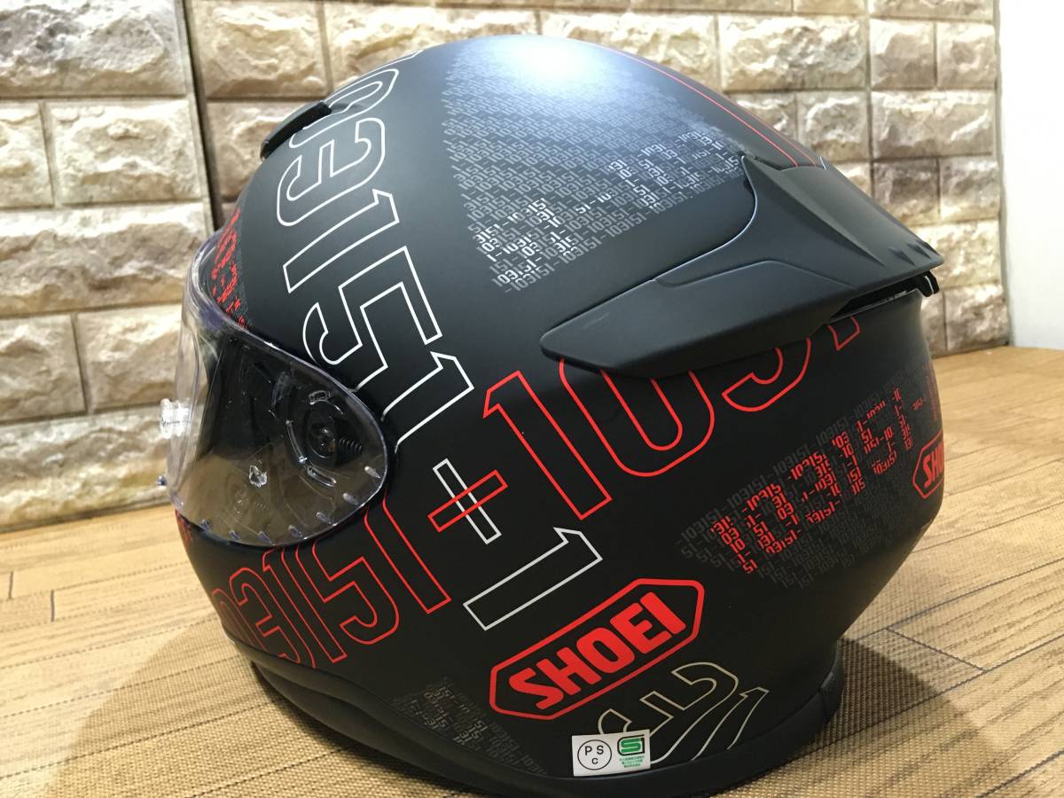 SHOEI Z-7 PERMTATION 59cm Lサイズ 2017/01製造品 良品_画像4