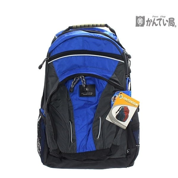 * не использовался с биркой OUTDOOR PRODUCTS Outdoor Products рюкзак рюкзак blue black застежка-молния открывающийся и закрывающийся большая вместимость место хранения возможность 