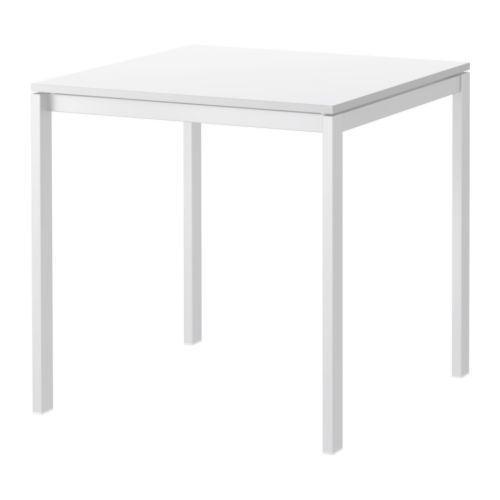 ☆ IKEA イケア ☆ MELLTORP メルトルプ テーブル, ホワイト ＜75x75 cm＞2ｈ