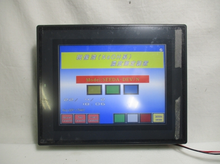 KEYENCE VT3-V7 7型 VGA TFTカラー タッチパネル 電源のみ確認