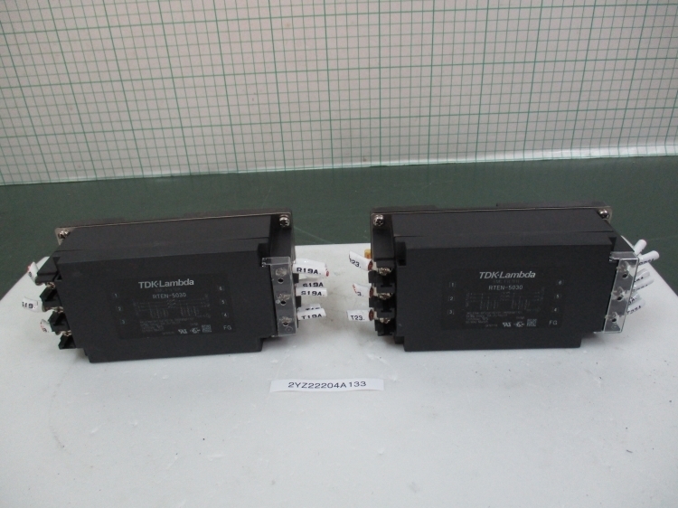 TDK-Lambda RTEN-5030 ノイズフィルター RTENシリーズ 500V 30A 2個