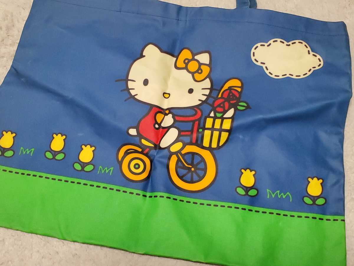 HELLO KITTY キティ手提げカバン サンリオ 2002 バッグ 防水加工_画像4