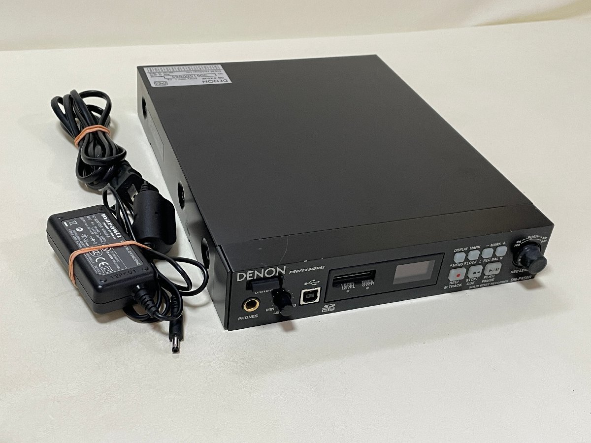 DENON ソリッドステートレコーダー DN-F450R 動作確認済 管理番号3 www