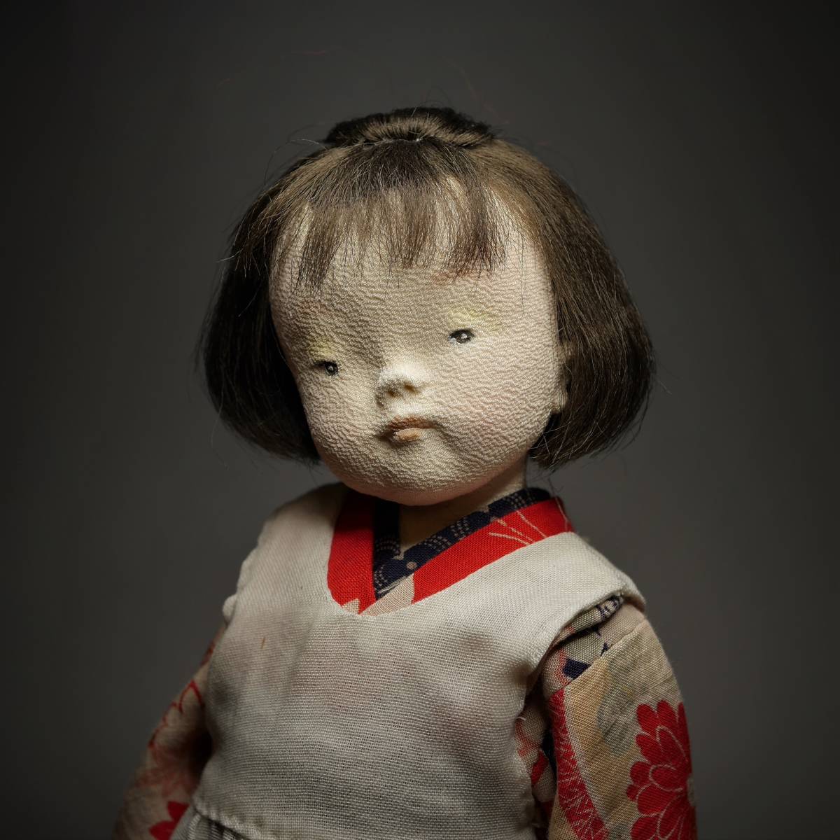 美品 ◇【 人形作家 松原輝代子 】創作人形 ② おつかい きよこ 美品 ◇【 人形作家 松原輝代子 】創作人形 ② おつかい きよこ