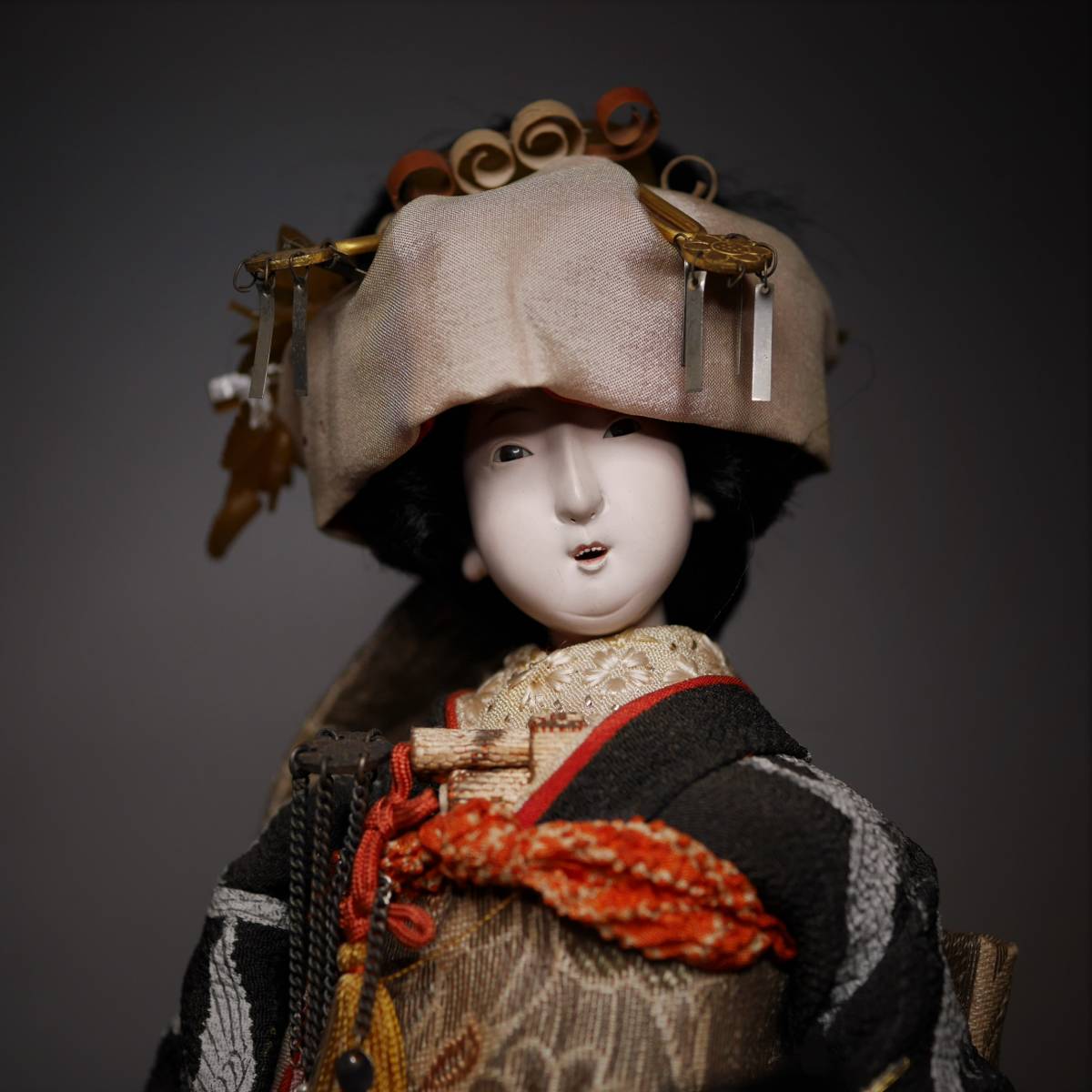 新品登場 【名付け親 (骨董) 4 募集中】愛くるしい日本人形 工芸品