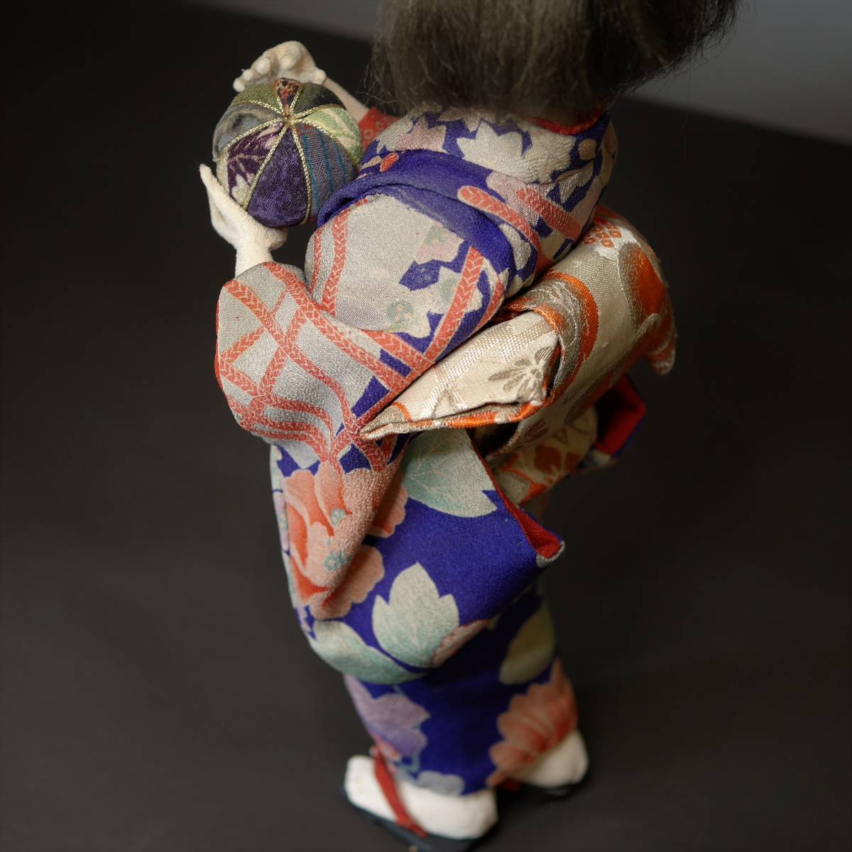 美品 ◇【 人形作家 松原輝代子 】創作人形 ① きよこ人形 手毬 美品 ◇【 人形作家 松原輝代子 】創作人形 ① きよこ人形 手毬