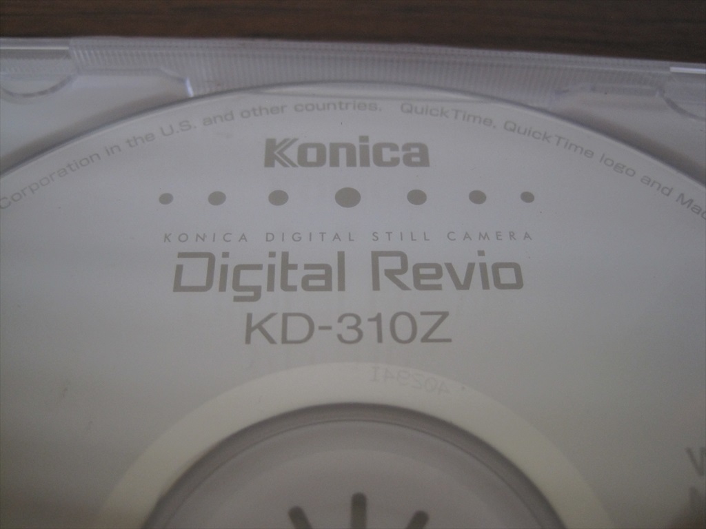 コニカKonica Digital Revio KD-310Z 付属CD-ROM｜代購幫