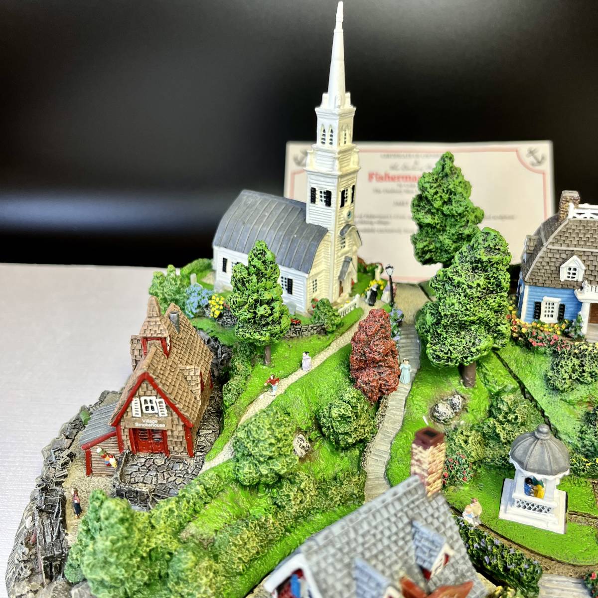 ダンバリーミント 海辺の街並み Fisherman's Cove ジオラマ