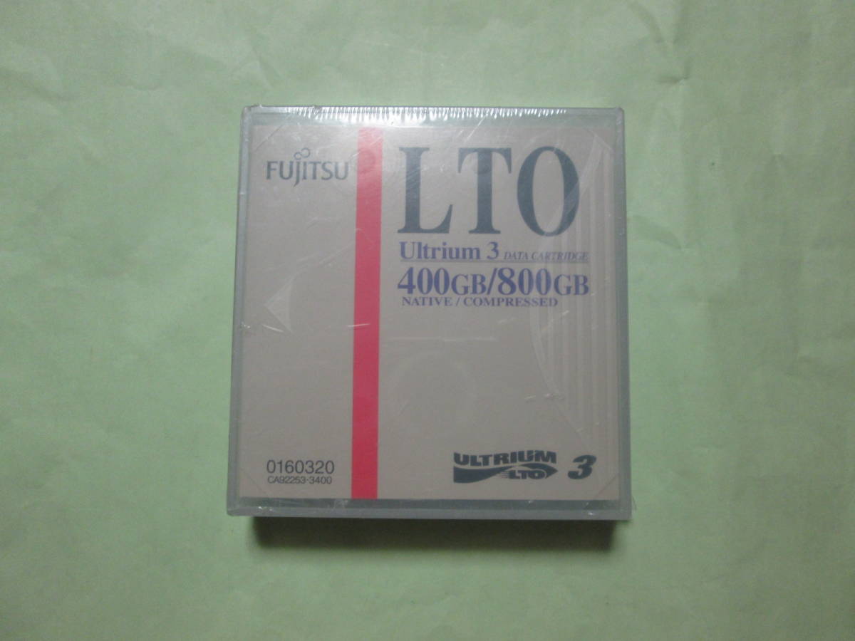 富士通 LTOデータカートリッジ Ultrium3(400GB)1巻 0160320 CA92253-3400 新品　送料無料