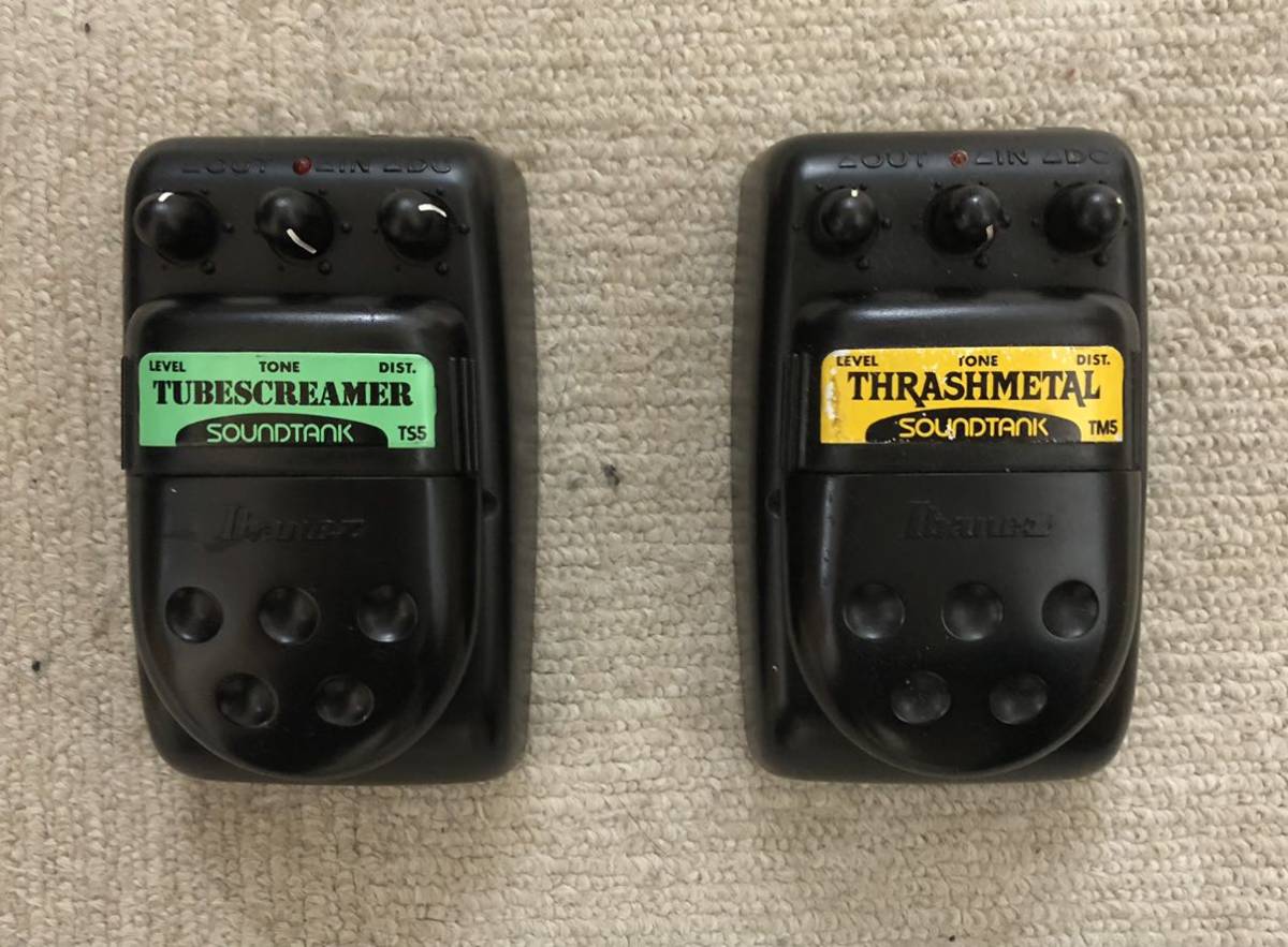 アイバニーズ　エフェクター ２個セット　TUBE SCREAMER(TS5)、THRASHMETAL(TM5)_画像1