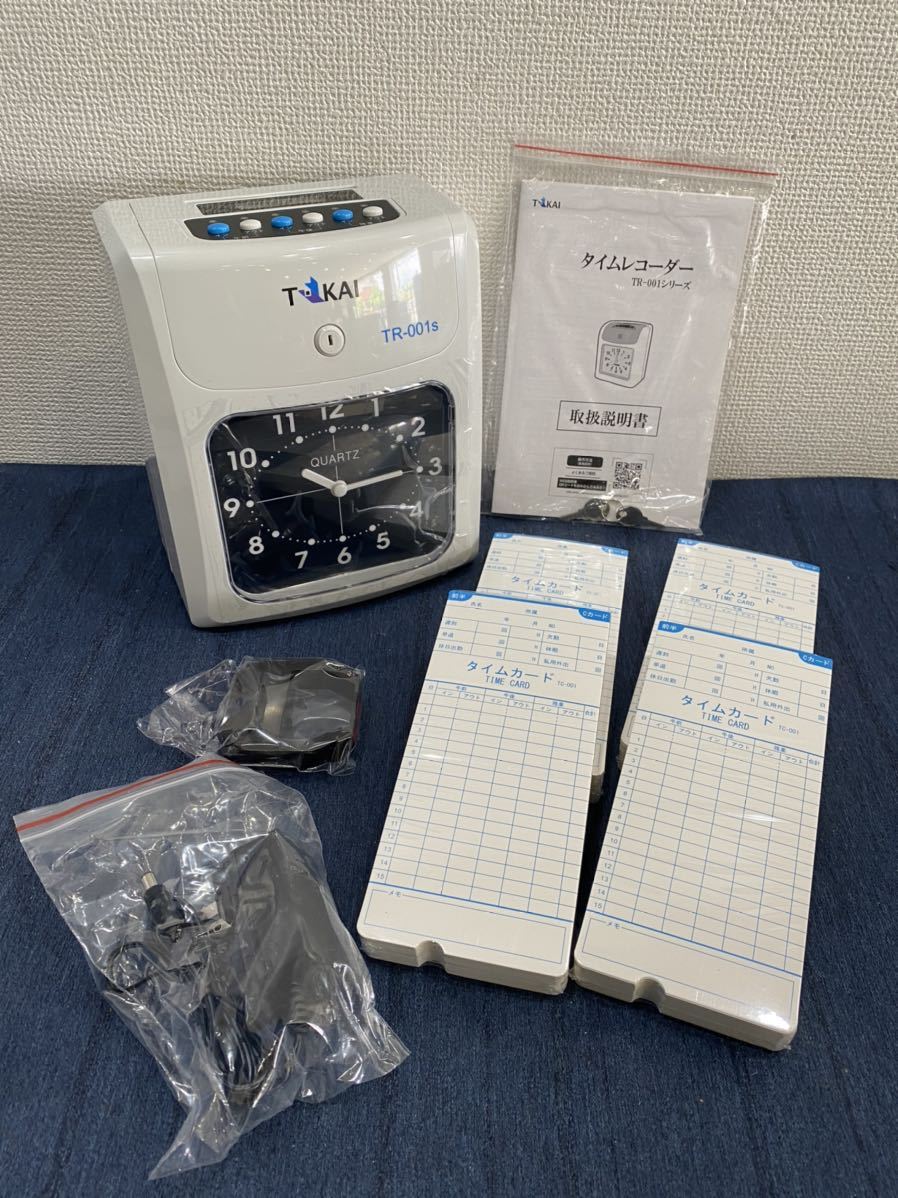 TOKAI タイムレコーダー TR-001s タイムカード 簡単操作 オフィス用品