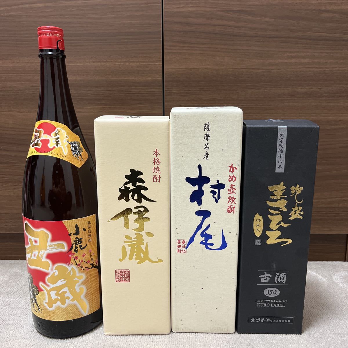 森伊蔵金ラベル 720ml 4本セット-