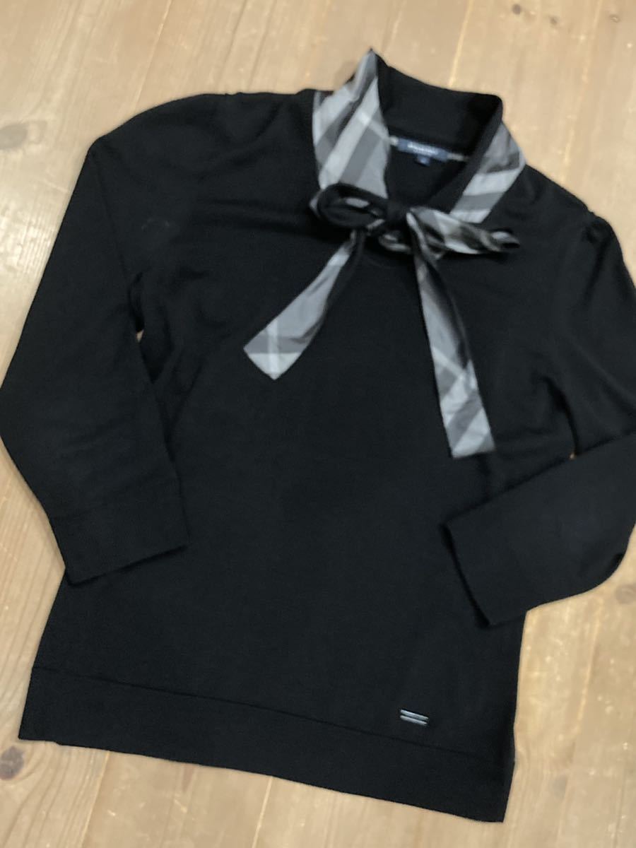 春秋】BURBERRYLONDON バーバリーロンドン レディース2 絹 シルク 七分