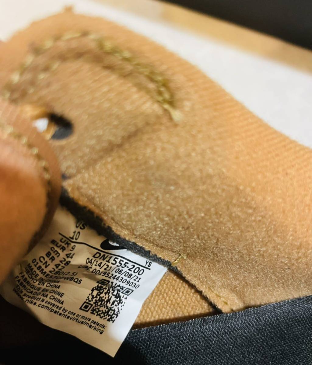 Supreme Nike Air Force 1 Low Wheat シュプリーム ナイキ エアフォース1 27cm US9 ウィート boxlogo ボックスロゴ エアフォースワン _画像9