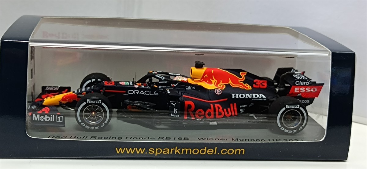 スパーク 1/43スケール レッドブル レーシング ホンダ RB16B #33