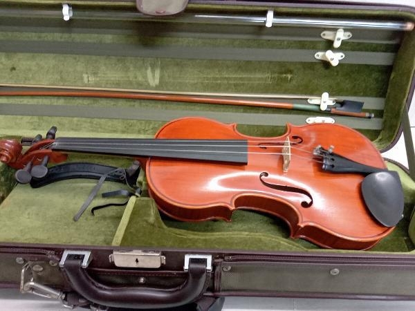 ジャンク SUZUKI No.540 バイオリン 4/4スケール ケース付き 弦楽器
