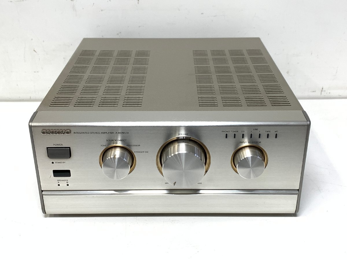 ョンや ONKYO INTEC275 プリメインアンプ 200W+200W A-933 ボールにエ