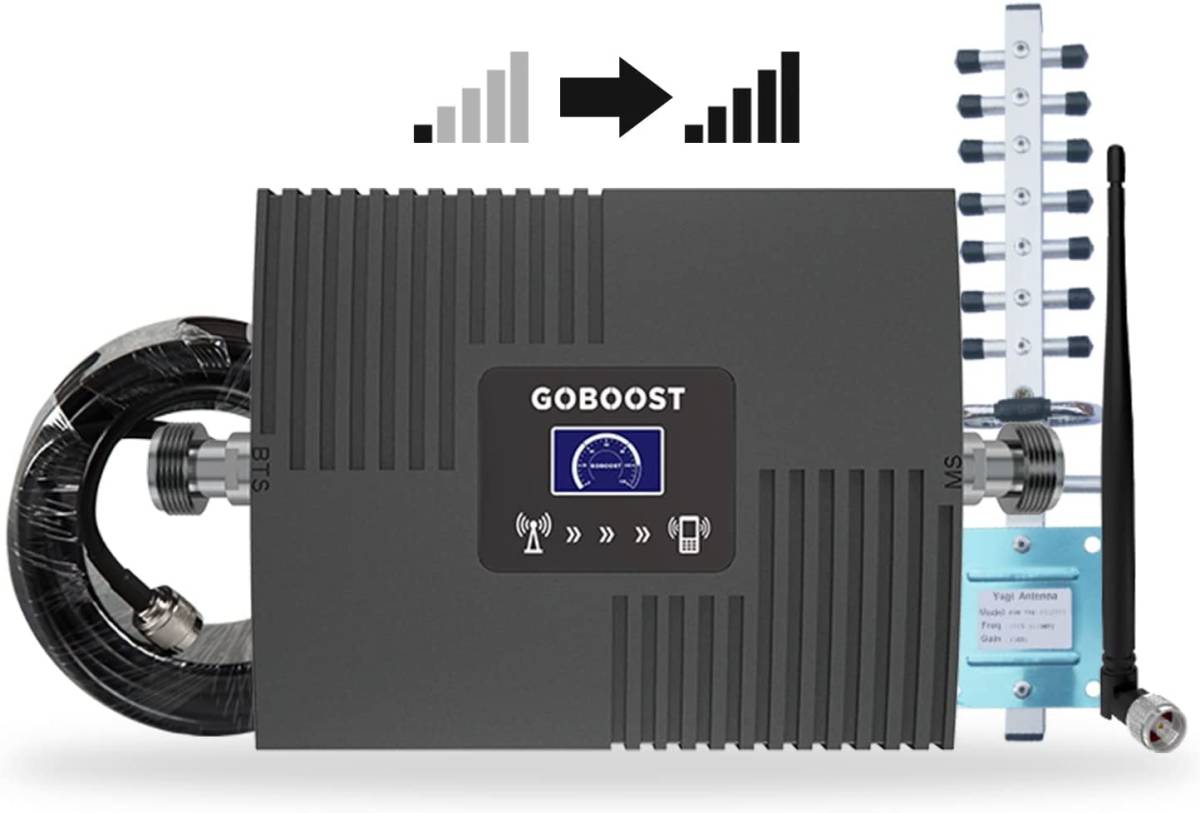携帯ブースター 4G 5G #携帯電波増幅器 ４大キャリア対応