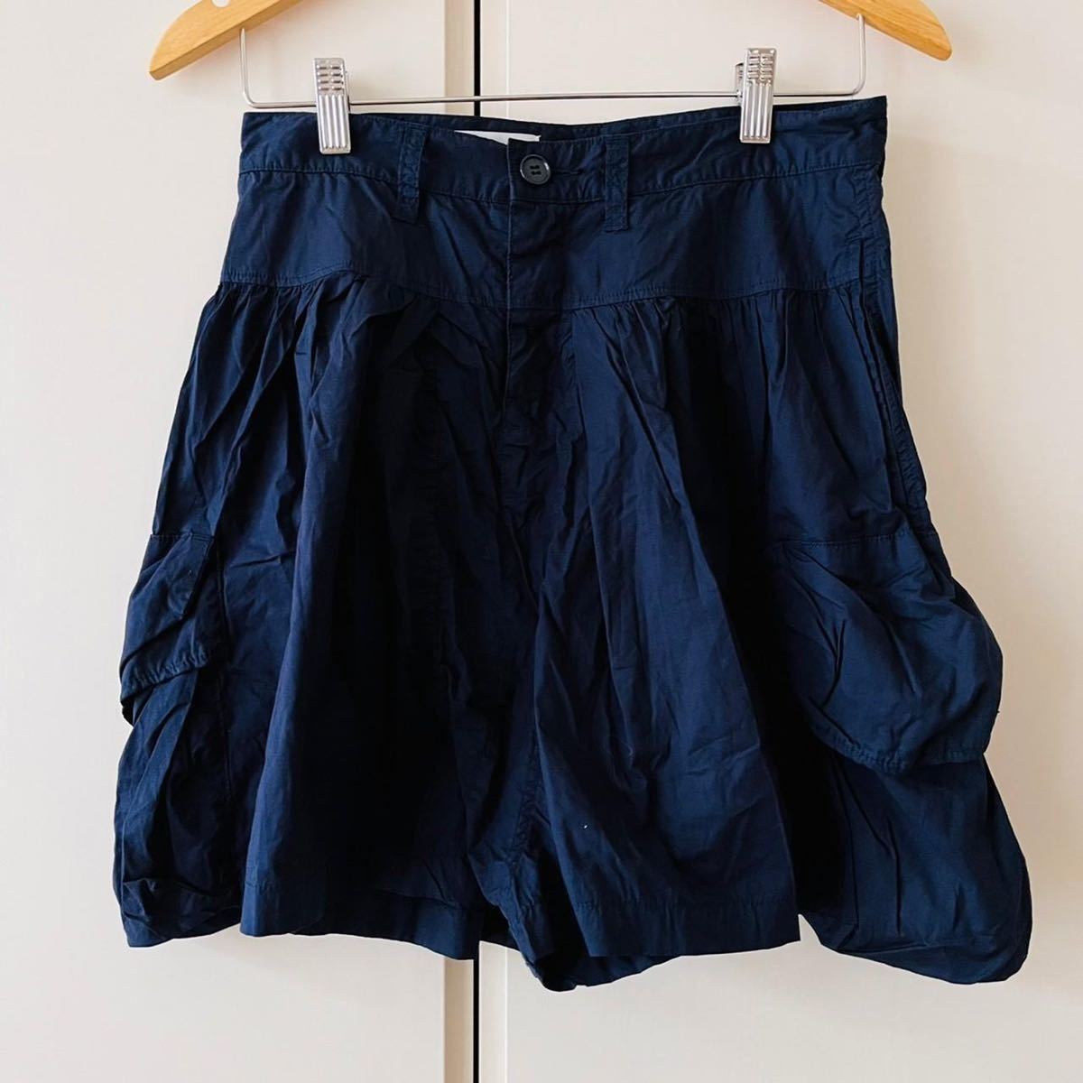 CB1837ch 日本製《ZUCCa/ズッカ》サイズ S ハーフパンツ キュロット