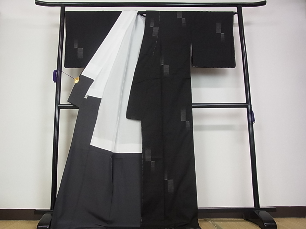 ください ヤフオク! - 平和屋 超希少 本場結城紬 重要無形文化財 地機 ... しておりま