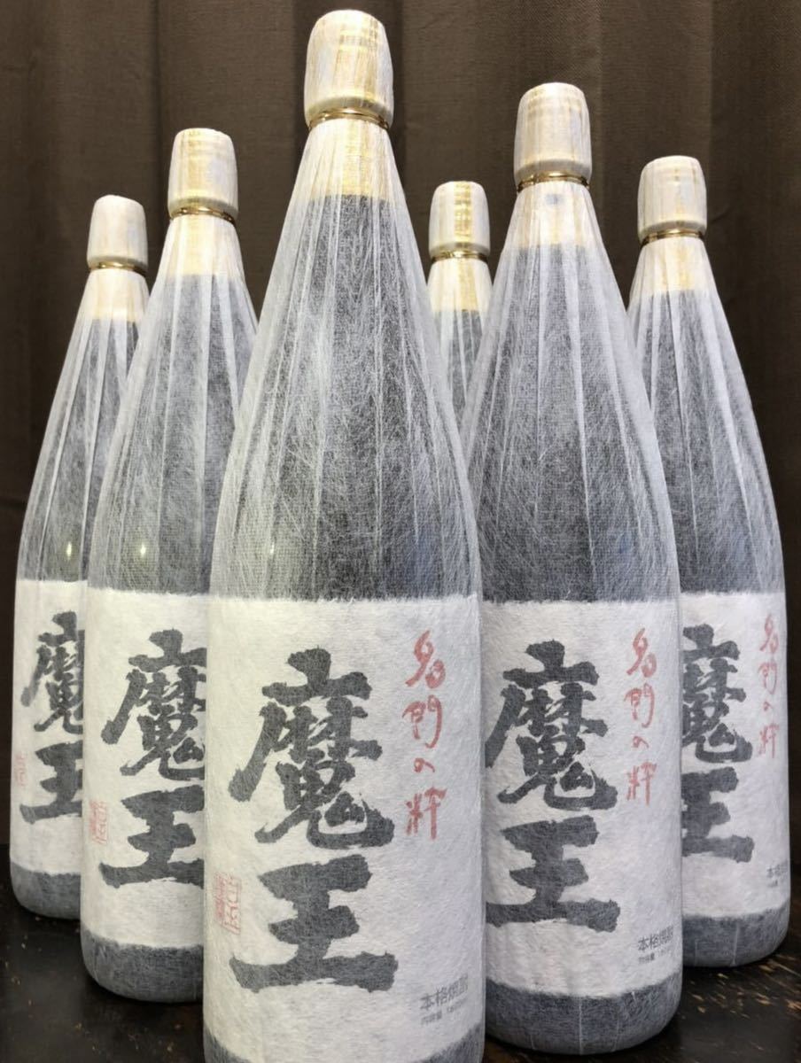 新作登場定番 その５ 〜 25度 魔王（芋焼酎）1800ml × 6本セット 58JBb