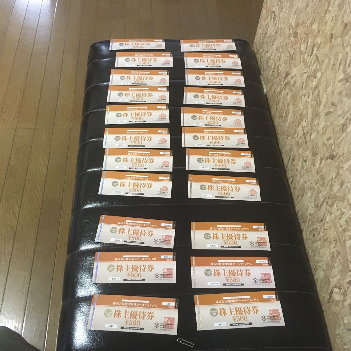 焼肉坂井ホールディングス ジーテイスト 焼肉坂井 株主優待 優待券 JR東日本 JR