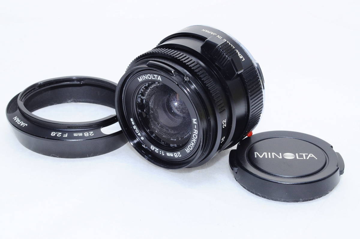 ミノルタ MINOLTA M-ROKKOR 28mm F2.8 Mマウント y359 bprsubang.com