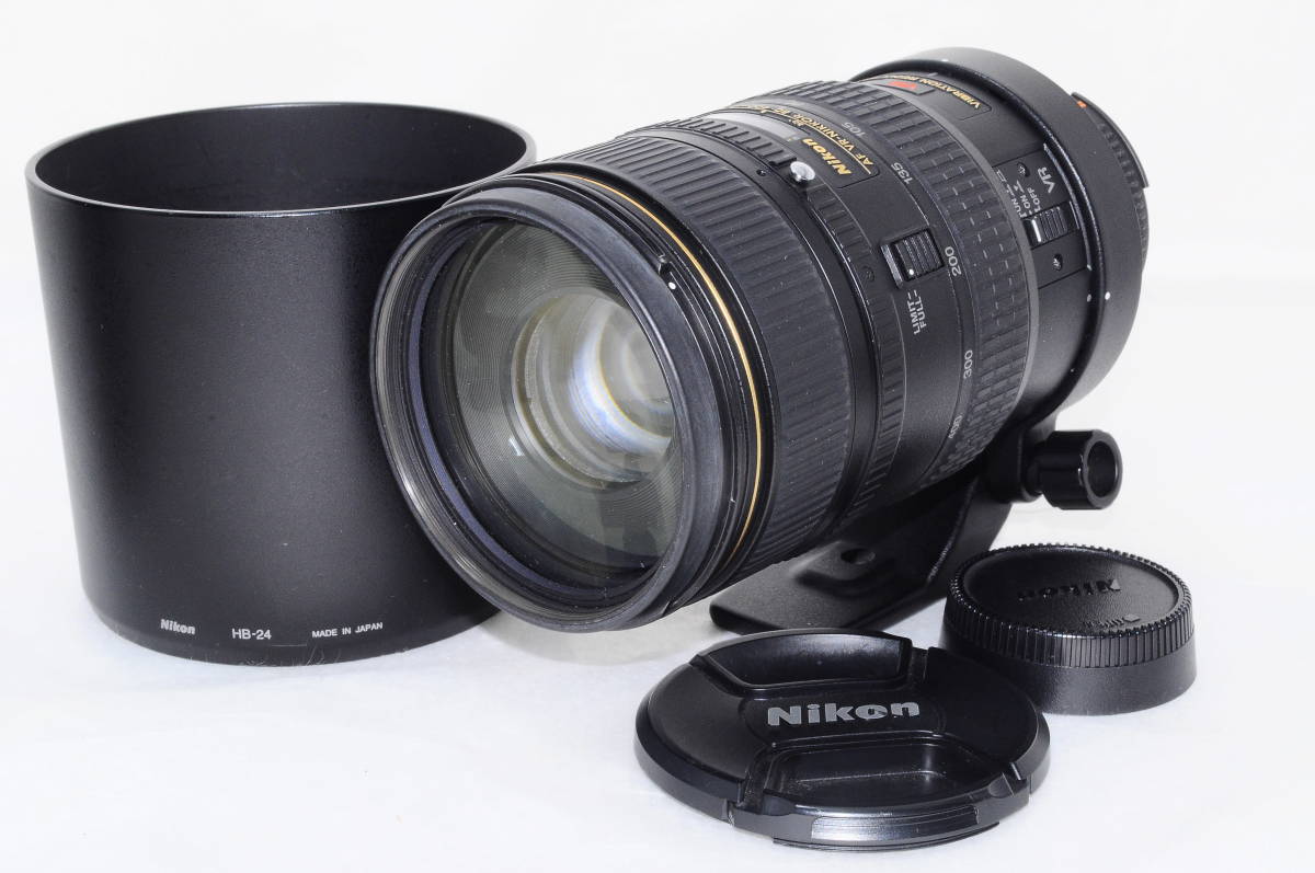 正規品 Nikon AF VR-NIKKOR 80-400mm f4.5-5.6 D ED y320 ニコン